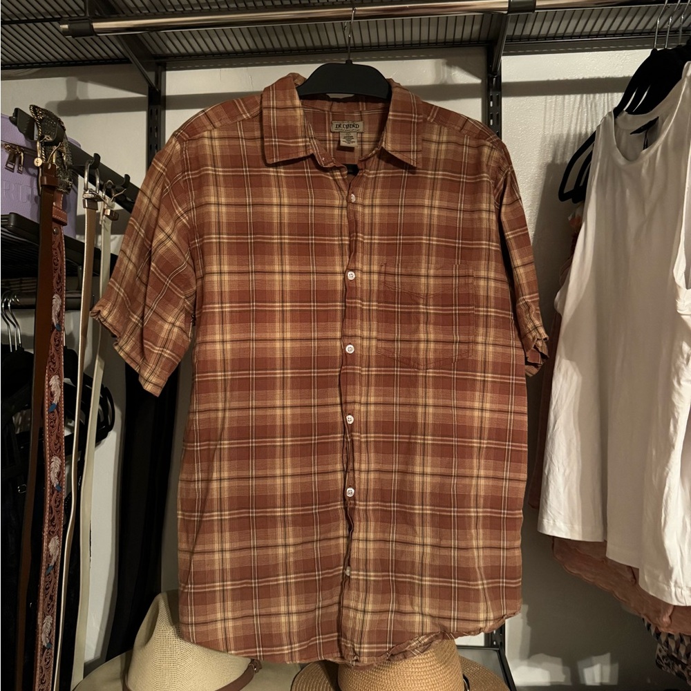 Decoded Button Up Shirt, SZ: Lg